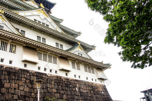 美丽的大阪城堡，日本大阪9