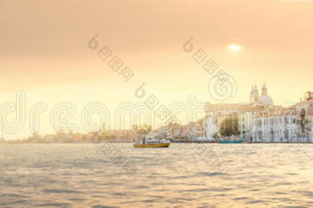 威尼斯大运河和拉古纳风光