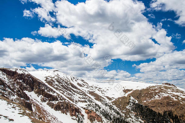 派克峰山顶-科罗拉多风景