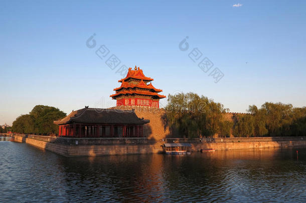 北京故宫城楼