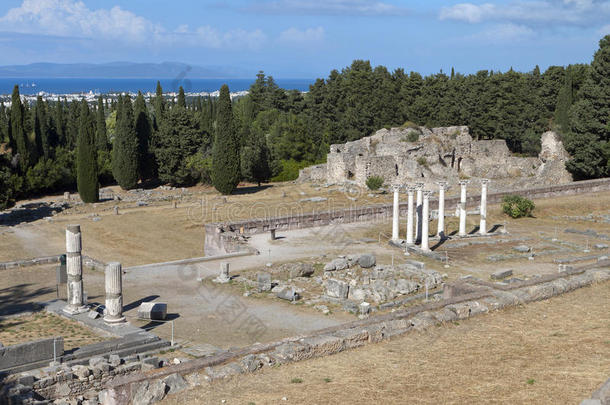 希腊科斯岛的阿斯克利皮奥古遗址