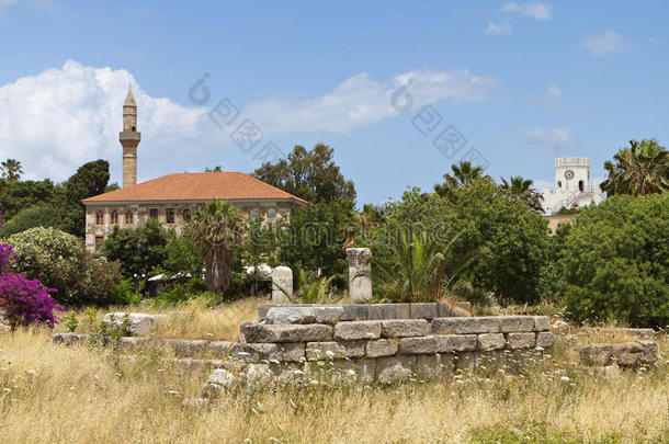 希腊科斯岛的洛兹亚清真寺