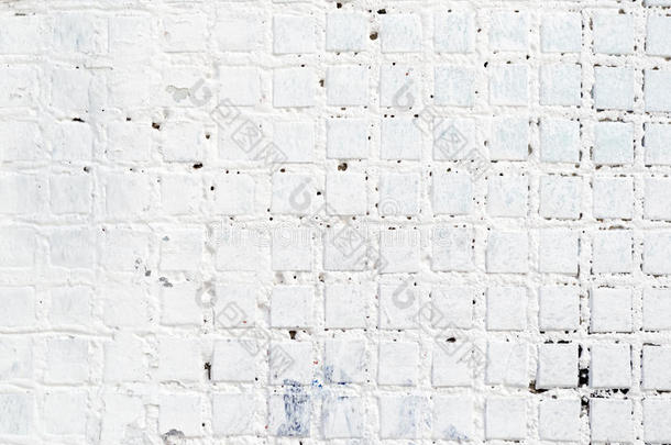 白瓷砖墙