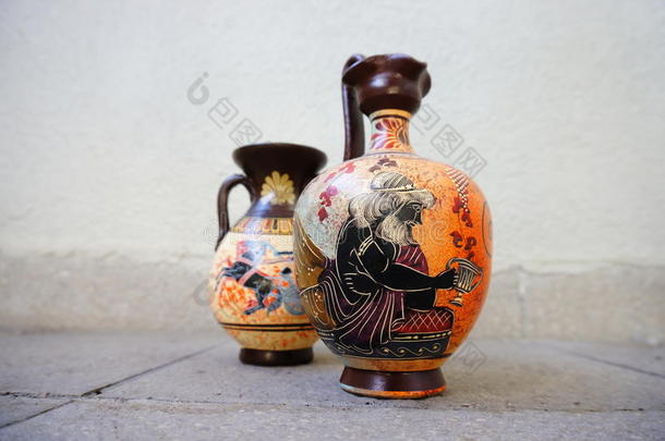 希腊陶瓷花瓶