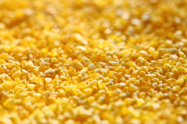 黄色碎玉米