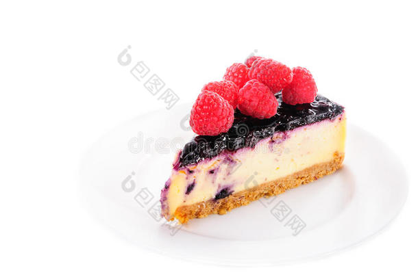 蓝莓芝士<strong>蛋糕</strong>
