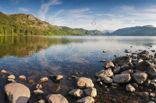 德温特水，湖区，英国