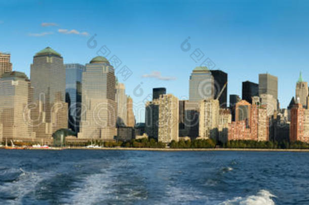 海滨城市，曼哈顿，纽约市，纽约州，美国