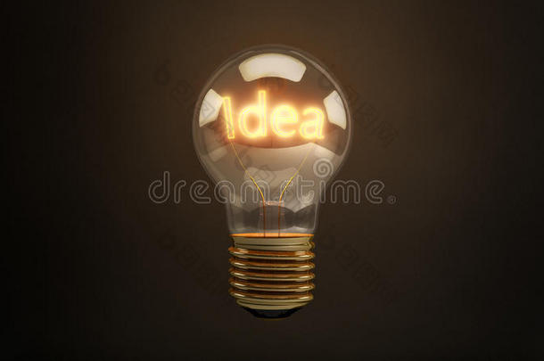 bright idea 3d白炽灯泡