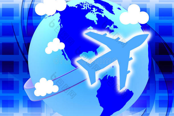 全球航班是指旅游指南和旅游