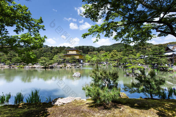 京都著名的金阁（日本）
