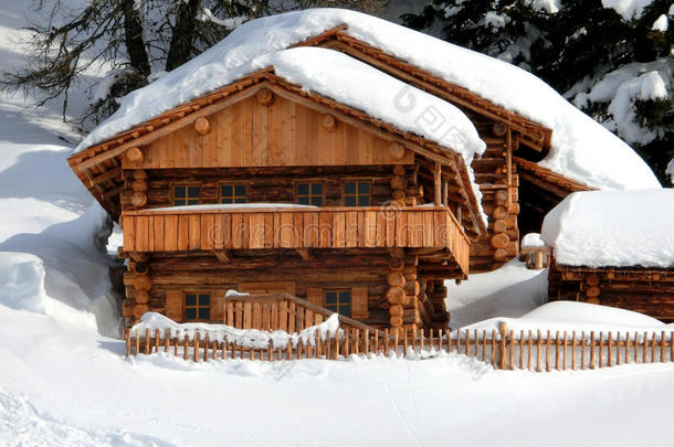 雪山小屋