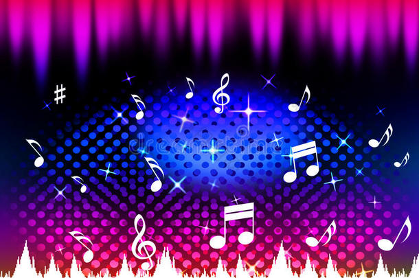 音乐背景是指唱歌、跳舞或旋律