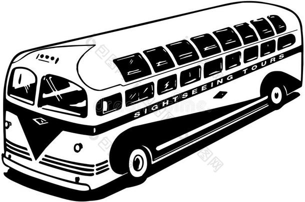 现代旅游巴士
