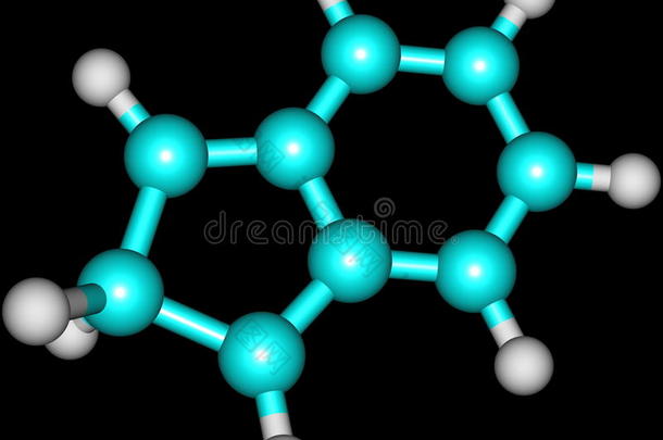 <strong>黑底</strong>2h茚的分子结构