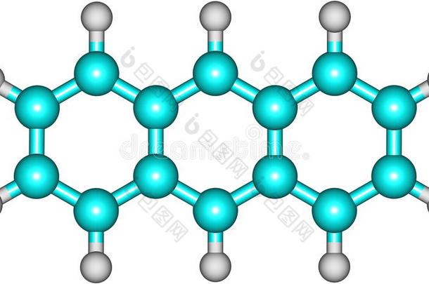 白底蒽分子结构