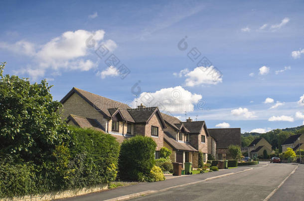 新建住宅区的完美住宅