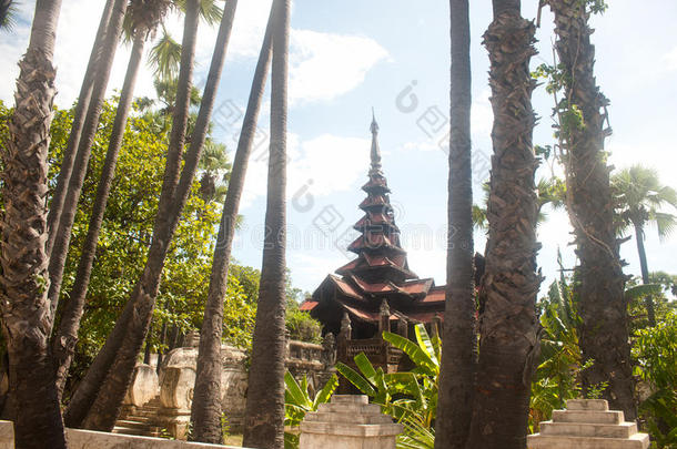 缅甸的巴加亚寺院。