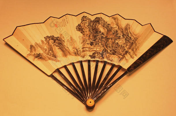 中国传统折扇