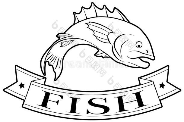 鱼类食品标签