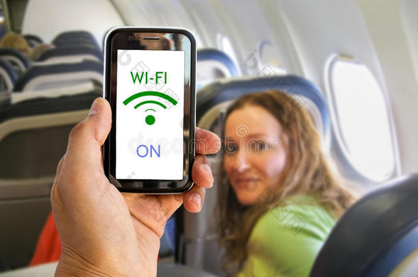 <strong>飞机</strong>上的wifi