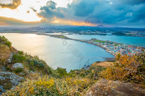 韩国济州岛松山伊犁邦