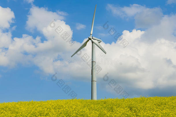 风力涡轮机，螺旋桨风力涡轮机。