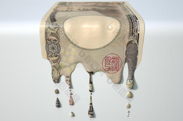 日元熔滴钞