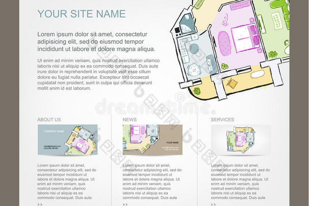 建筑公司网站设计模板