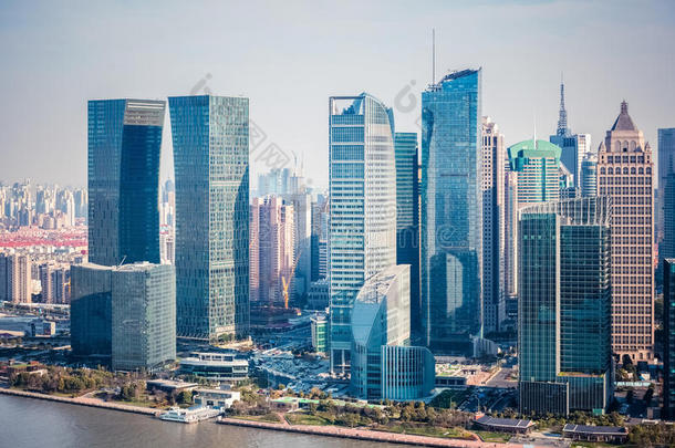 上海金融区现代建筑
