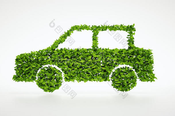 3d生态汽车标志