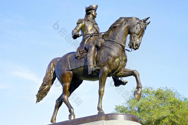 乔治华盛顿雕像，波士顿