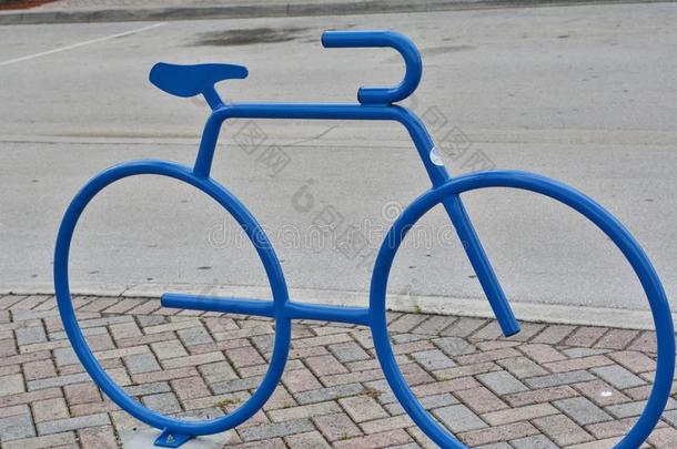 自行车架雕塑