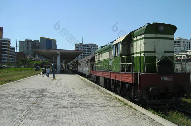 地拉那火车站，地拉那，阿尔巴尼亚
