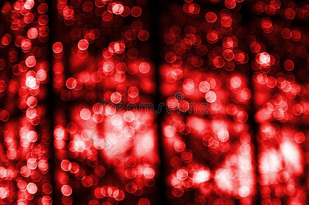 红色节日圣诞背景。高雅抽象