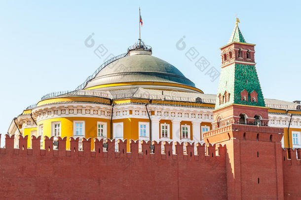 克里姆林宫在莫斯科的细节