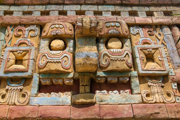 古玛雅艺术墙图案