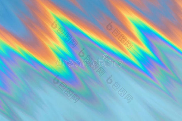 抽象彩虹背景折线
