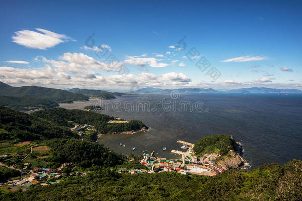 多尔桑岛海岸线