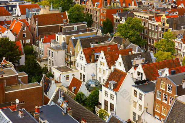 荷兰，荷兰韦斯特克，阿姆斯特丹城市景观。