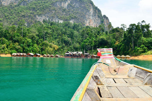 在清朗湖的景色，泰国的<strong>可可树</strong>国家公园。