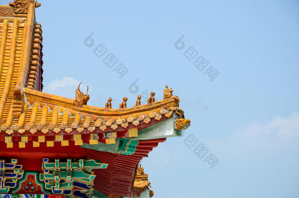 中国传统风格屋檐