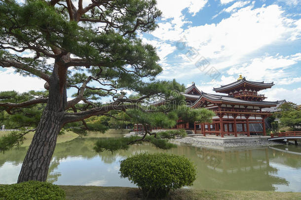 日本京都附近的uji的拜都寺