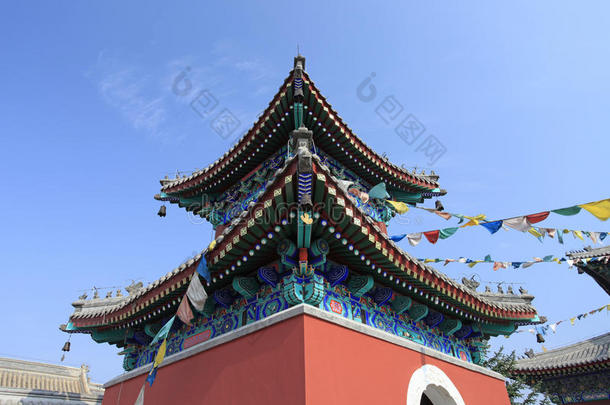 中国寺庙鼓楼