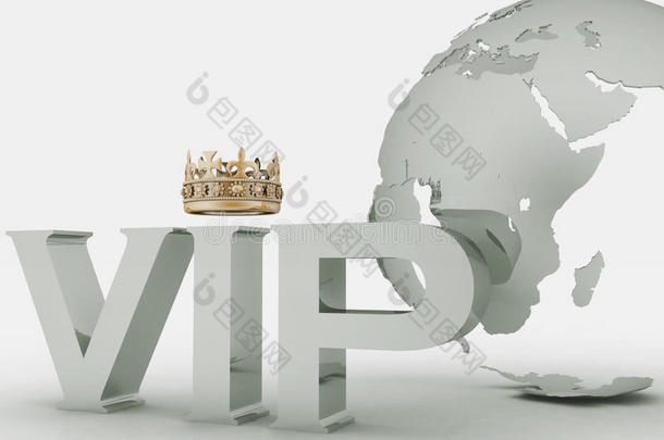 带皇冠的vip缩写