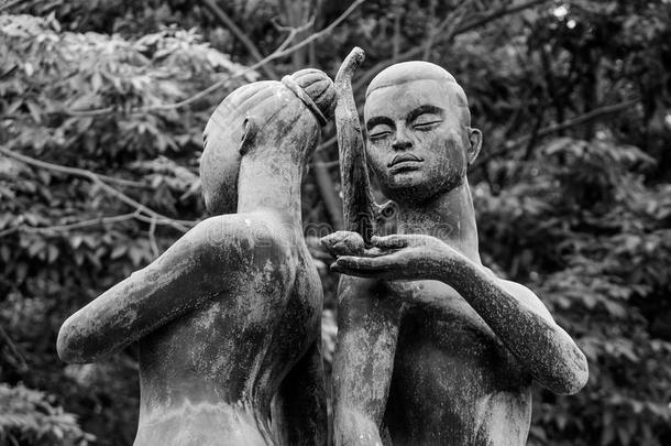 情人雕像，曼谷隆皮尼公园
