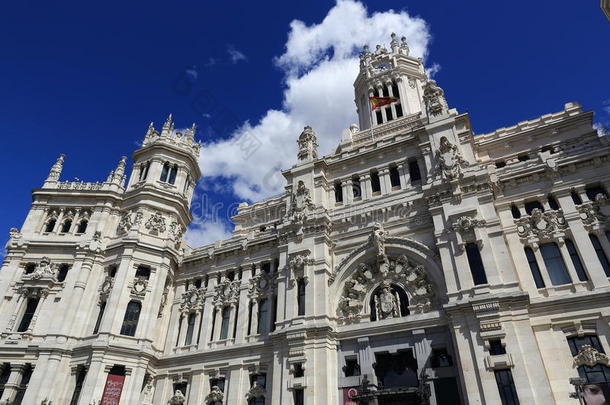 西班牙马德里的旧建筑