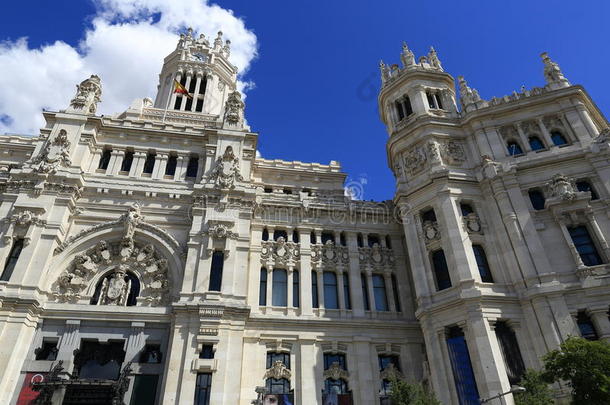西班牙马德里的旧建筑