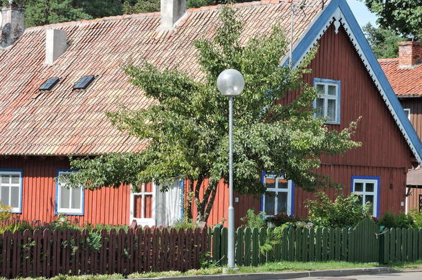 立陶宛红木屋