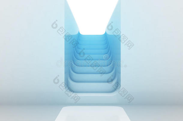 楼梯间楼梯间采用蓝光设计